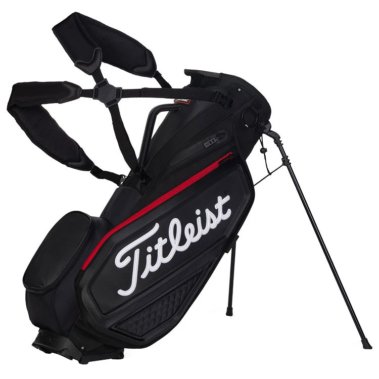 Titleist Jet Black Premium Golf Stand Bag 3 Titleist Jet Black Premium Golf Stand Bag
