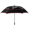 Titleist Jet Black Tour Double Canopy Golf Umbrella 2 Titleist Jet Black Tour Double Canopy Golf Umbrella -Golf Equipment Store 2020tourdoublecanopumbrellablackblackred1