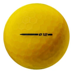 Bridgestone E12 Contact Matte Golf Balls -Golf Equipment Store 2021e12contactmatteballsyellow3