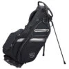 Wilson EXO II Golf Stand Bag 1 Wilson EXO II Golf Stand Bag -Golf Equipment Store 2021exoIIstandbagblacksilver1