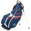 Wilson EXO II Golf Stand Bag -Golf Equipment Store 2021exoIIstandbagnavyredwhite1