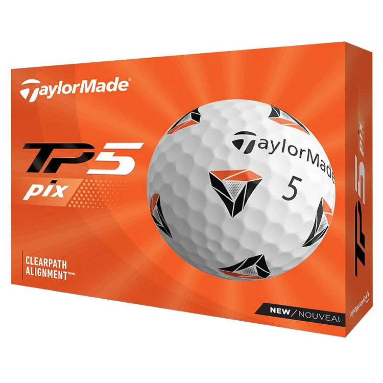 TaylorMade TP5 Pix 2.0 Golf Balls 3 TaylorMade TP5 Pix 2.0 Golf Balls