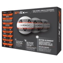 TaylorMade TP5x Pix 2.0 Golf Balls 7 TaylorMade TP5x Pix 2.0 Golf Balls -Golf Equipment Store 2021tp5xpix20golfballswhite3