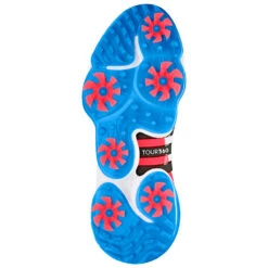 Adidas Tour 360 Golf Shoes 13 Adidas Tour 360 Golf Shoes -Golf Equipment Store Adidas Tour 360 Golf Shoes White Black Blue Rush 6