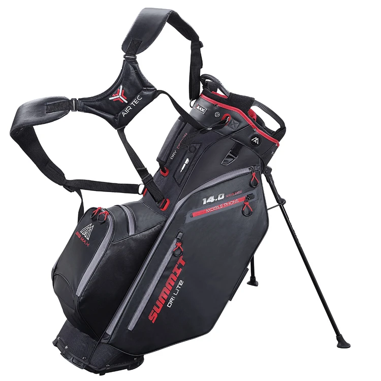 Big Max Dri-Lite Hybrid Summit Golf Stand Bag 3 Big Max Dri-Lite Hybrid Summit Golf Stand Bag