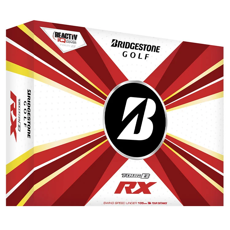 Bridgestone Tour B RX Golf Balls White 3 Bridgestone Tour B RX Golf Balls White