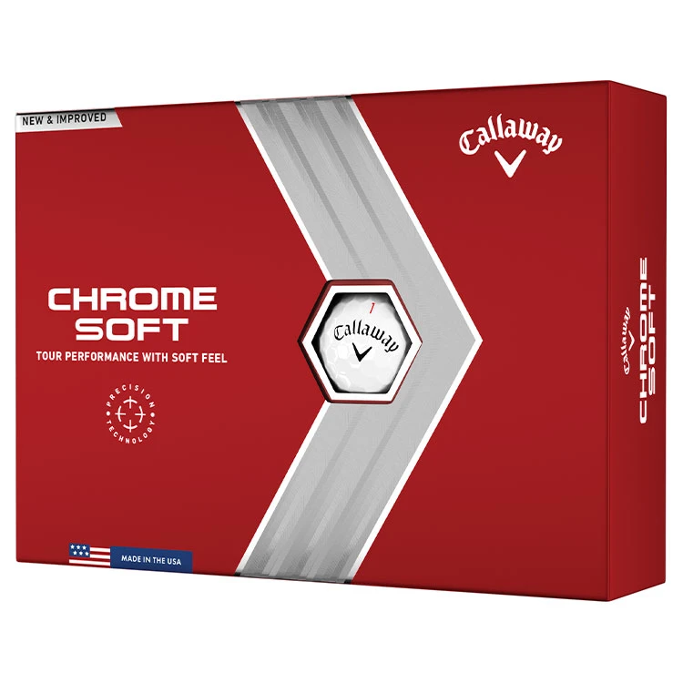 Callaway Chrome Soft Golf Balls 3 Callaway Chrome Soft Golf Balls