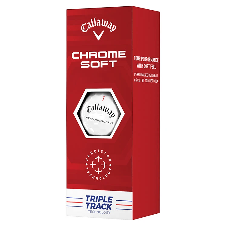 Callaway Chrome Soft Triple Track Golf Balls 6 Callaway Chrome Soft Triple Track Golf Balls - Image 4