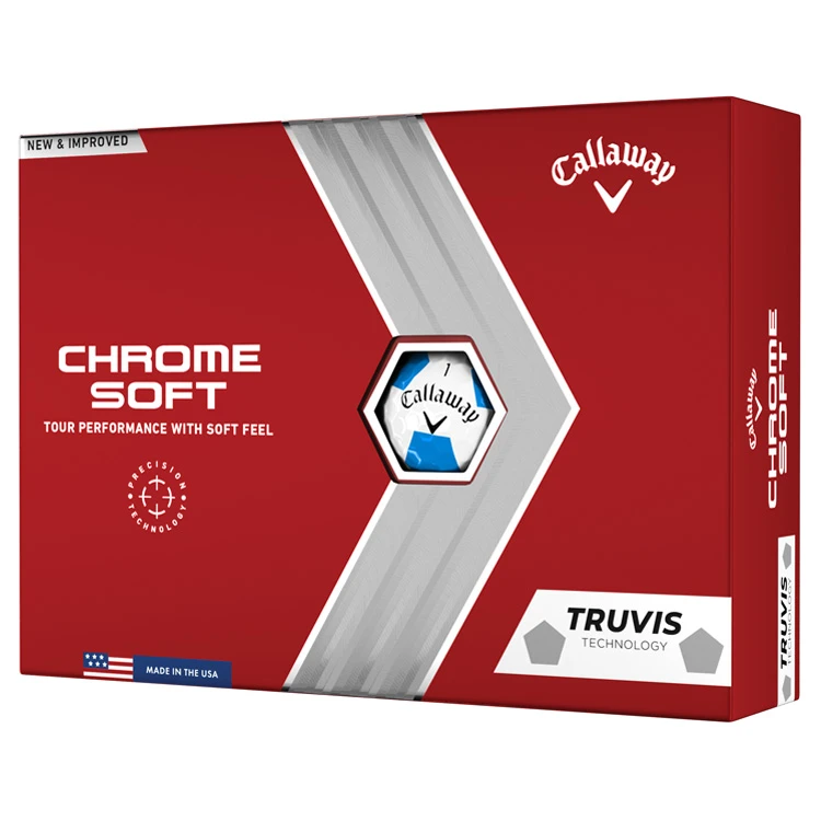 Callaway Chrome Soft Truvis Golf Balls 2 Callaway Chrome Soft Truvis Golf Balls