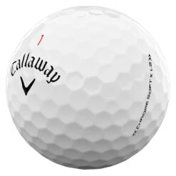 Callaway Chrome Soft X LS Golf Balls -Golf Equipment Store Callaway 2022 Chrome Soft X LS Golf Balls White 3
