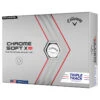 Callaway Chrome Soft X LS Triple Track Golf Balls 1 Callaway Chrome Soft X LS Triple Track Golf Balls -Golf Equipment Store Callaway 2022 Chrome Soft X LS Triple Track Golf Balls White 1