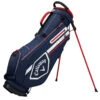 Callaway Chev C Golf Stand Bag -Golf Equipment Store Callaway Chev C Golf Stand Bag Navy Red 1