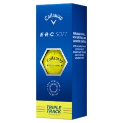 Callaway ERC Soft Triple Track Golf Balls 9 Callaway ERC Soft Triple Track Golf Balls -Golf Equipment Store Callaway ERC Soft Triple Track Golf Balls Yellow 4