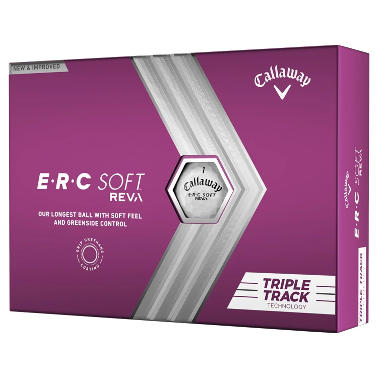 Callaway Ladies ERC Reva Soft Triple Track Golf Balls 3 Callaway Ladies ERC Reva Soft Triple Track Golf Balls