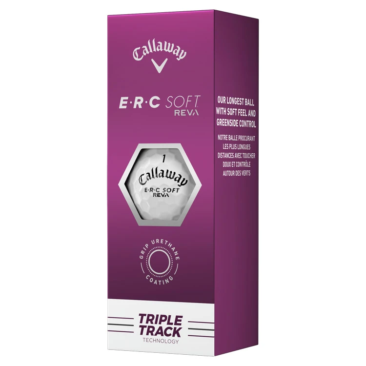 Callaway Ladies ERC Reva Soft Triple Track Golf Balls 6 Callaway Ladies ERC Reva Soft Triple Track Golf Balls - Image 4