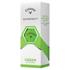 Callaway Supersoft Matte Golf Balls -Golf Equipment Store Callaway Supersoft Golf Balls Green 4