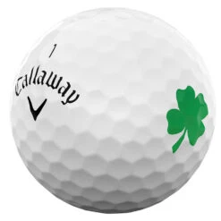 Callaway Supersoft Shamrock Golf Balls -Golf Equipment Store Callaway Supersoft Golf Balls Shamrock White 3