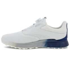 Ecco S-Three Gore-Tex BOA Golf Shoes 10 Ecco S-Three Gore-Tex BOA Golf Shoes -Golf Equipment Store Ecco S Three Boa Golf Shoes White Blue Depths White 3