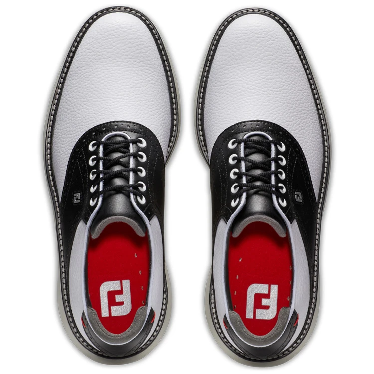 FootJoy FJ Traditions Spikeless 57924 Golf Shoes 4 FootJoy FJ Traditions Spikeless 57924 Golf Shoes - Image 2