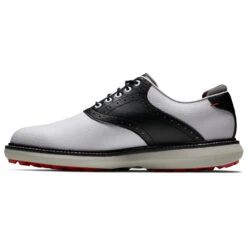 FootJoy FJ Traditions Spikeless 57924 Golf Shoes 11 FootJoy FJ Traditions Spikeless 57924 Golf Shoes -Golf Equipment Store FootJoy FJ Traditions Spikeless Shoes White Black Grey 4