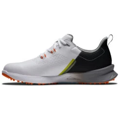 FootJoy Fuel 55443 Golf Shoes 10 FootJoy Fuel 55443 Golf Shoes -Golf Equipment Store FootJoy Fuel Golf Shoes White Black Orange 3