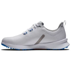 FootJoy Fuel 55440 Golf Shoes 10 FootJoy Fuel 55440 Golf Shoes -Golf Equipment Store FootJoy Fuel Golf Shoes White White Blue 3