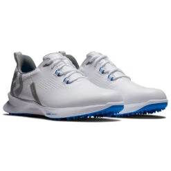 FootJoy Fuel 55440 Golf Shoes 12 FootJoy Fuel 55440 Golf Shoes -Golf Equipment Store FootJoy Fuel Golf Shoes White White Blue 5