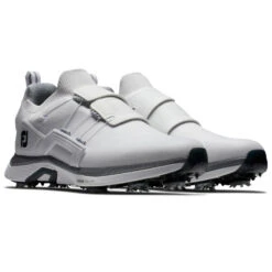 FootJoy HyperFlex BOA 51099 Golf Shoes 10 FootJoy HyperFlex BOA 51099 Golf Shoes -Golf Equipment Store FootJoy HyperFlex Shoes White Grey 3