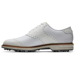 FootJoy Premiere Series Wilcox 54322 Golf Shoes 11 FootJoy Premiere Series Wilcox 54322 Golf Shoes -Golf Equipment Store FootJoy Premier Series Wilcox Shoes White Light Grey 4