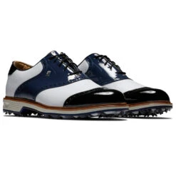 FootJoy Premiere Series Wilcox 54323 Golf Shoes -Golf Equipment Store FootJoy Premier Series Wilcox Shoes White Navy Black 3