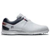 FootJoy Pro SL 53074 Golf Shoes 1 FootJoy Pro SL 53074 Golf Shoes -Golf Equipment Store FootJoy Pro SL Golf Shoes White Navy 1