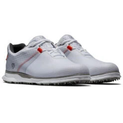FootJoy Pro SL Sport 53853 Golf Shoes 12 FootJoy Pro SL Sport 53853 Golf Shoes -Golf Equipment Store FootJoy Pro SL Sport Golf Shoes White Grey Orange 5