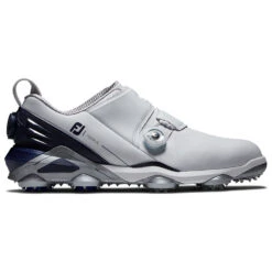 FootJoy Tour Alpha Double BOA 55508 Golf Shoes 13 FootJoy Tour Alpha Double BOA 55508 Golf Shoes -Golf Equipment Store FootJoy Tour Alpha Double BOA Golf Shoes White Navy Charcoal 1 1