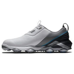 FootJoy Tour Alpha 55507 Golf Shoes 10 FootJoy Tour Alpha 55507 Golf Shoes -Golf Equipment Store FootJoy Tour Alpha Golf Shoes White Grey Blue 3