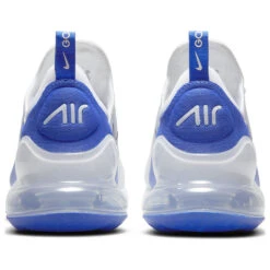 Nike Air Max 270G Golf Shoes -Golf Equipment Store Nike Air Max 270 G Golf Shoes White Racer Blue Pure Platinum 4