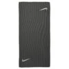 Nike Caddy Golf Towel -Golf Equipment Store Nike Caddy Golf Towel Dark Grey White 1