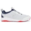 Puma Fusion Pro Golf Shoes 1 Puma Fusion Pro Golf Shoes -Golf Equipment Store Puma Fusion Pro Golf Shoes White Navy Red 1