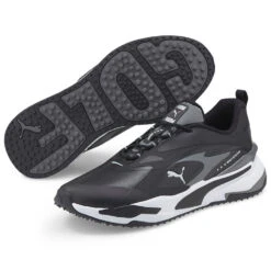 Puma GS Fast Golf Shoes 12 Puma GS Fast Golf Shoes -Golf Equipment Store Puma GS Fast Golf Shoes Black Black Quiet Shade 5