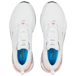 Puma GS Fast Golf Shoes 8 Puma GS Fast Golf Shoes -Golf Equipment Store Puma GS Fast Golf Shoes White Navy Blazer Flamingo Pink 3