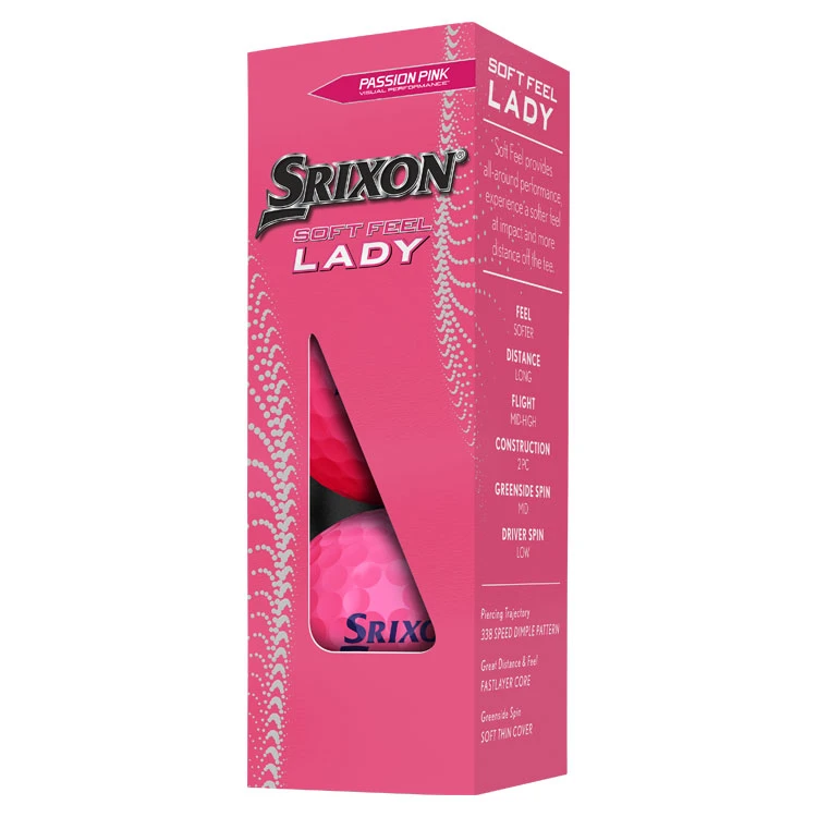Srixon Ladies Soft Feel Golf Balls 6 Srixon Ladies Soft Feel Golf Balls - Image 4