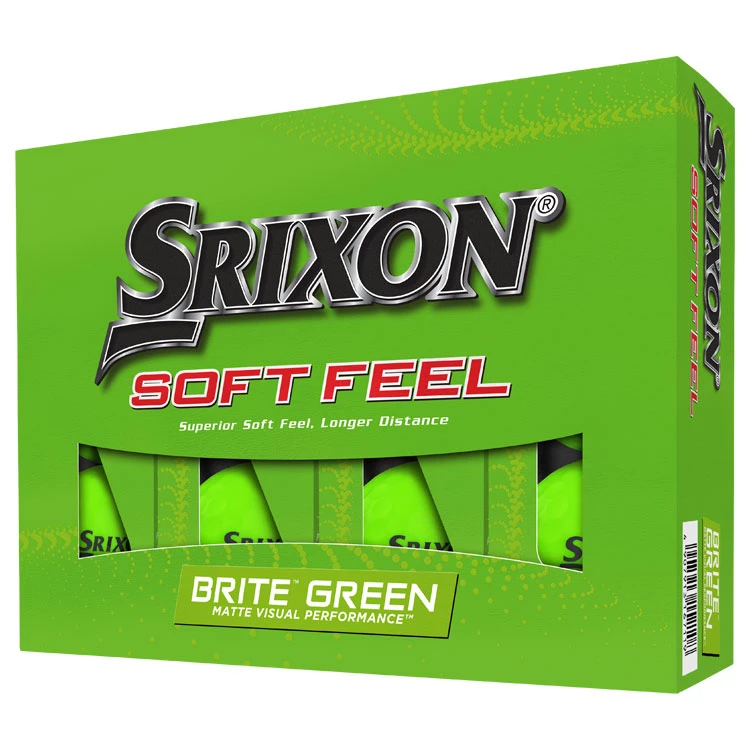 Srixon Soft Feel Brite Golf Balls 3 Srixon Soft Feel Brite Golf Balls