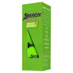 Srixon Soft Feel Brite Golf Balls 9 Srixon Soft Feel Brite Golf Balls -Golf Equipment Store Srixon Soft Feel Brite Golf Ball Green 4