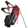 Srixon Weatherproof Golf Stand Bag -Golf Equipment Store Srixon Waterproof Stand Bag Black Red 1