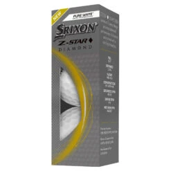 Srixon Z Star Diamond Golf Balls -Golf Equipment Store Srixon Z Star Diamond Golf Balls White 4