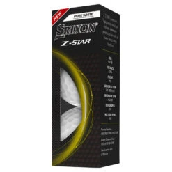 Srixon Z Star Golf Balls -Golf Equipment Store Srixon Z Star Golf Balls White 4