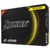 Srixon Z Star Golf Balls -Golf Equipment Store Srixon Z Star Golf Balls Yellow 1