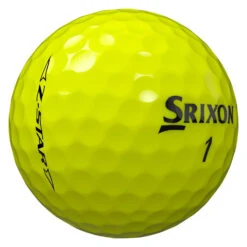 Srixon Z Star Golf Balls -Golf Equipment Store Srixon Z Star Golf Balls Yellow 3
