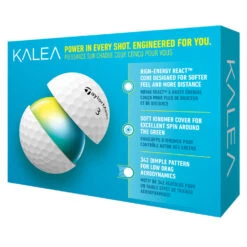 TaylorMade Ladies Kalea Golf Balls -Golf Equipment Store TaylorMade 2022 Kalea Golf Balls White 3