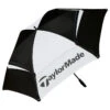 TaylorMade TP Tour Double Canopy Golf Umbrella 2 TaylorMade TP Tour Double Canopy Golf Umbrella -Golf Equipment Store TaylorMade TP Tour Double Canopy Umbrella Black White Grey 1