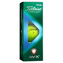 Titleist AVX Golf Balls -Golf Equipment Store Titleist 2022 AVX Golf Balls Yellow 4